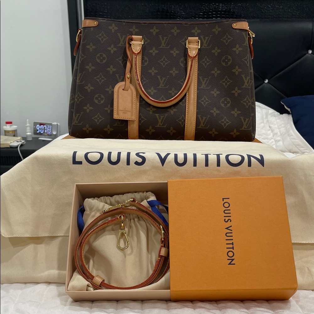 Louis Vuitton Dark Brown Monogram Satchel